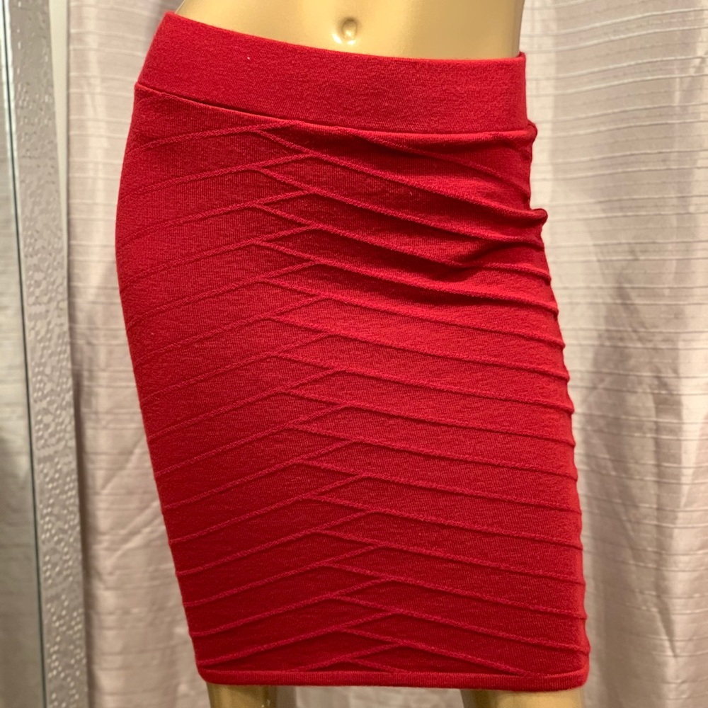Red skirt
